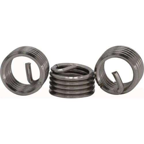 20Pcs M2.5 M2.5*0.45*1.5D M2.5x0.45x1.5D (ID*Pitch*XD) 304 Stainless Steel Repair Screw Bushing Sleeve Coil Wire Thread Insert