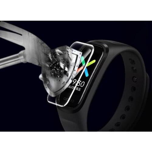 5pcs Soft TPU Clear Smartband Protective Film Guard For OPPO Band Smart Bracelet Wristband Full Screen Protector Cover Accessory