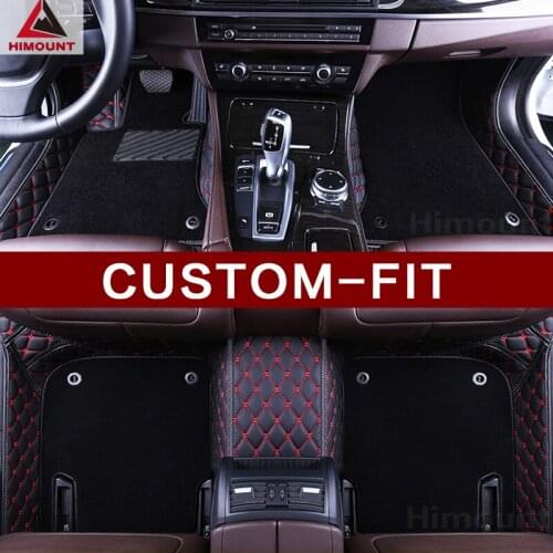 Custom fit car floor mats for Audi A6 S6 RS6 C5 C6 C7 sedan Allroad Avant 3D car styling all weather luxury carpets rugs liners