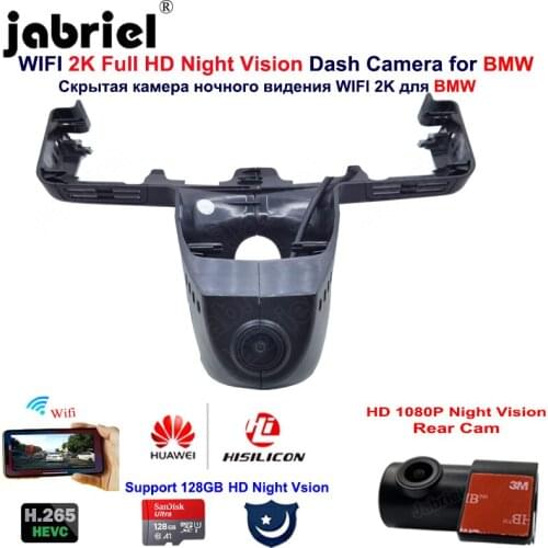 2K Full HD 1080P Wifi Dash cam Car Camera Car DVR for BMW X5 G05 F15 e70 e53 2004 2005 2008 2009 2012 2014 2016 2017 2018 2019