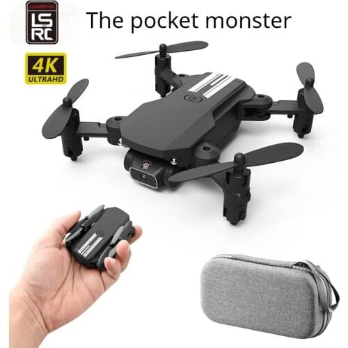 LSRC Mini Drone 4K profesional drones with camera 1080P RC Helicopters WiFi Fpv Air Pressure Altitude Hold Dron Toy For boys