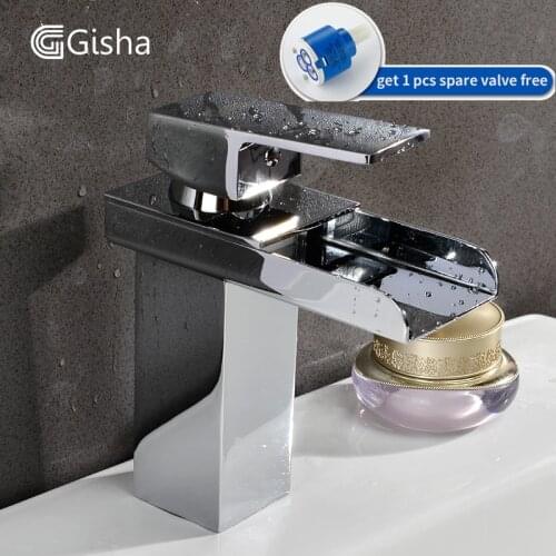 G GISHA WORLD STANDARD Gold Bath Faucets