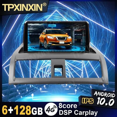 IPS Android 10 6+128G For Honda Accord 7 2003 -2007 Carplay Bluetooth DSP Multimedia Player Radio Tape Recorder Video Navi GPS