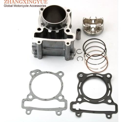 Motorcycle 62mm Big Bore Racing Cylinder Kit for Yamaha YZF R15 V2 Vixion NVL Upgrade to 177cc 1PA-E1311-10