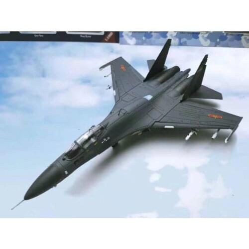 Diecast 1/72 Scale Chinese Air Force J-11 J11 Fighter Su27 Su-27 Alloy Aircraft Model Toy Collection Gift Finished Airplane