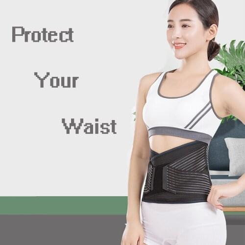 Magnetic Therapy Tourmaline Self-Heating Posture Corrector Belt Relieve Back Pain Protect Waist Spine Orthopedic Corset XXL H01