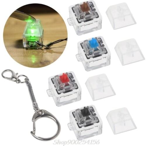 Gateron MX Switch Mechanical Switch Keychain For Keyboard Switches Tester Kit Without LED Light Toys Stress Relief Gifts Au03 20
