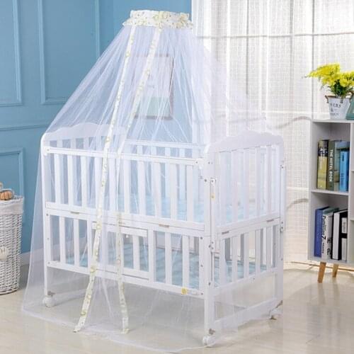 Mosquito Net Baby Bed Mosquito Net Mesh Dome Curtain Net for Toddler Crib Cot Canopy