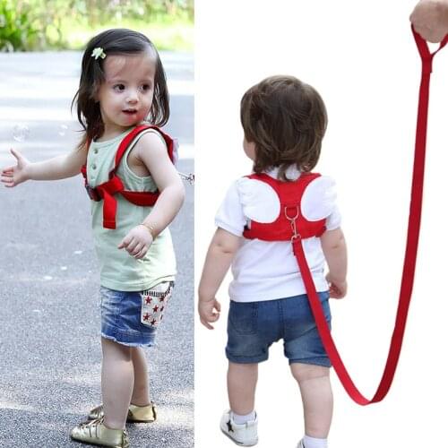 Baby Safety Harness Strap Toddler Walking Anti-Lost Rope Angel Wings Traction Rope Kids Walking Leashes Towing Line