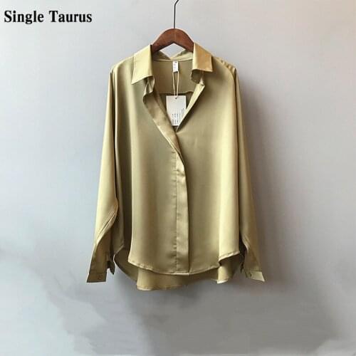 Single Taurus Satin Blouses