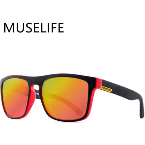 MUSELIFE 2021 Polarized Sunglasses Mens Driving Shades Male Sun Glasses Camping Hiking Fishing Classic Sun Glasses UV400 Eyewea