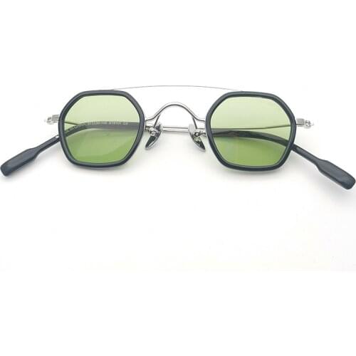 Green Pink LenS Metal Sunglasses Myopia Eyelgasses 2021 Eye glassses Vintage Style Retro Fashion Designer Brand