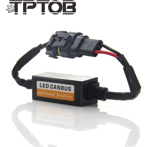 TPTOB Error Free Canbus Decoder for LED Car Bulb Headlight Wiring Harness Adapter H4 H7 H11 H13 9005 9006 Warning Canceller