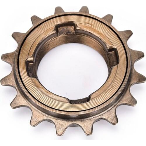 Bicycle Single Speed Freewheel 16T Freewheel Speed Sprocket Gear Metal Cycling BMX Bike Parts Accessories