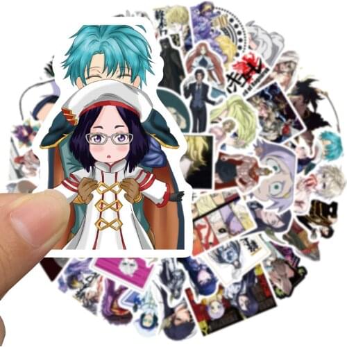 10/50pcs Japanese Anime Record of Ragnarok Graffiti Stickers for Trolley Case Laptop Phone Car Waterproof Sticker Decals