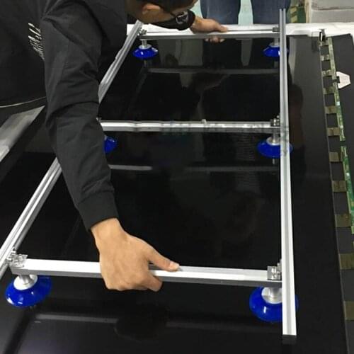 6 suction cup Retractable TV Display screen glass vacuum holder Sucker LCD screen suction screen 55-75 inch