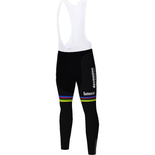 2021 TEAM quick step Cycling Pants Outdoor abbigliamento ciclismo cycling bib tights quick dry 20D Gel Pad spandex Bike pants