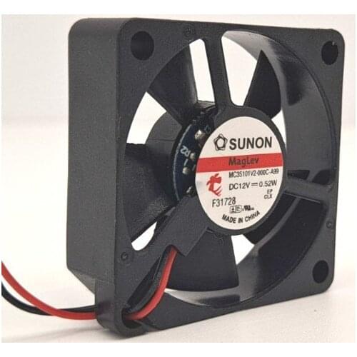 2pcs 35mm 12V Cooling Fan 3.5cm New MC35101V2-000C-A99 DC 0.52W 35X10mm mini fan Silent Quiet for Sunon