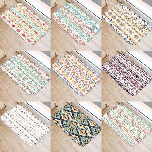 40x60cm Cute Diy Print Floor Mat Bathroom Ground Mat Slip Door Bath Pad Rug Living Room Kitchen Carpet Home Decor