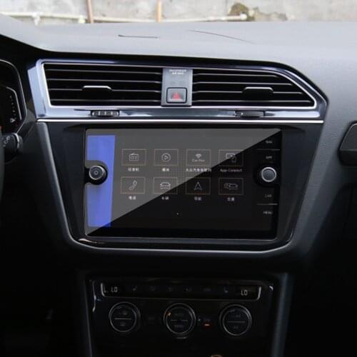 Car Navigation Screen Protector Sticker for Volkswagen Tiguan Atlas 2018 2019 Cluster Scratch Protection Film 8 Inch