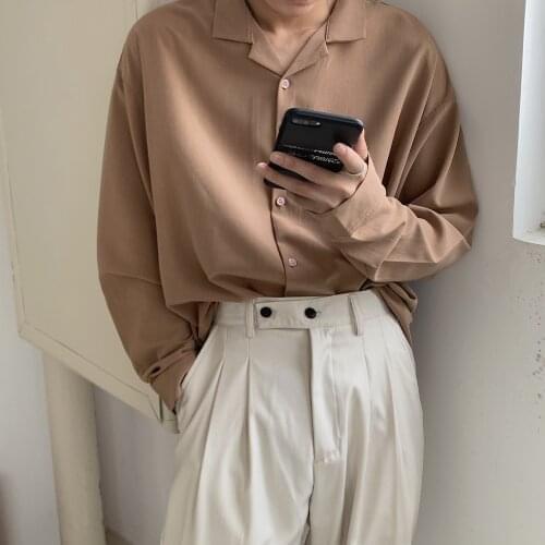 AUSO(AUSO) Men's Long Shirts