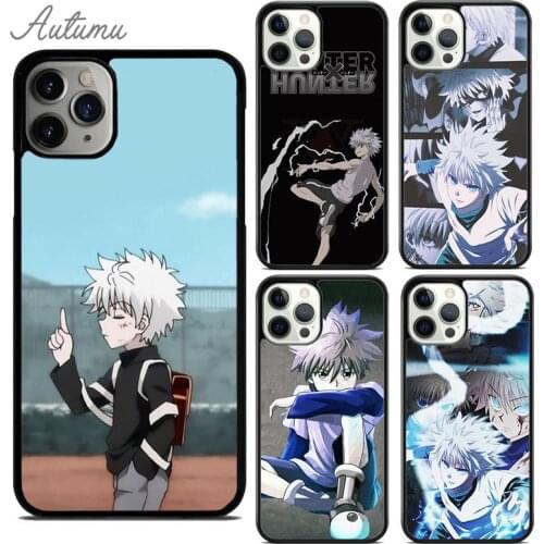 Hunter x Hunter Killua Zoldyck Phone Case for iPhone 11 12 Pro Max mini X XR XS SE 2020 5 6S 7 8 Plus Samsung S9 S10 Cover shell