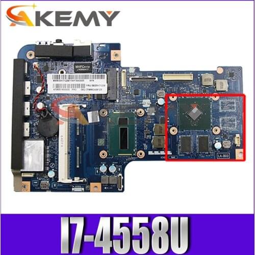 For Lenovo ZAA50/70 LA-B031P for AIO A740 A540 all-in-one motherboard CPU With i7 4558U DDR3 100% fully tested
