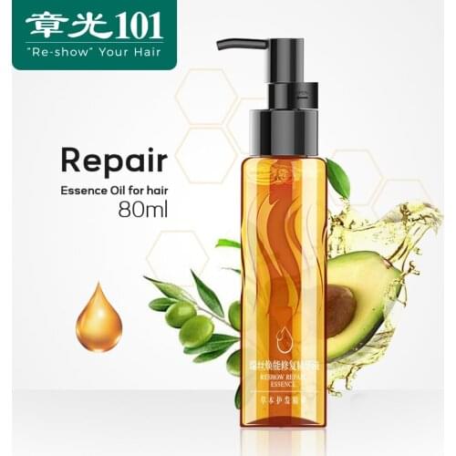 ZHANGGUANG101 Re-show Hair-care essence oil 80ml Easily repair damaged hair