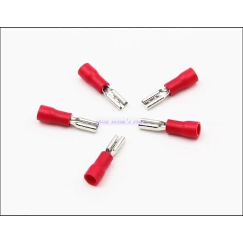 FDD1.25-110(5) ，FDD1.25-187(5) ，FDD1.25-250 22-16 AWG 0.5-1.5mm2 Female Insulated Electrical Crimp Terminal Cable Wire Connector