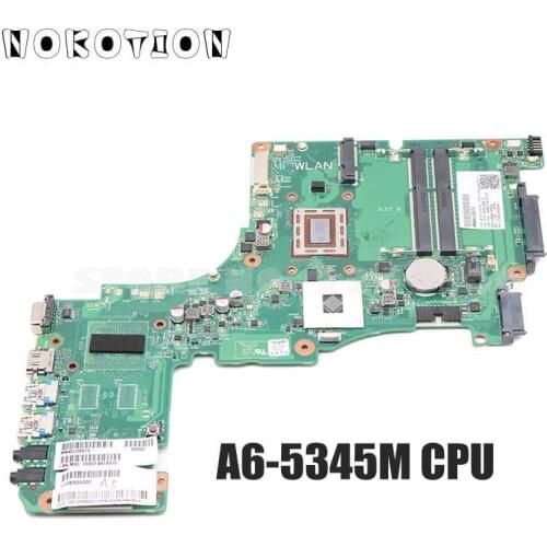 NOKOTION For TOSHIBA Satellite S50 S50DT-A Laptop Motherboard A6-5345M CPU DDR3 1310A2556002 V000318020