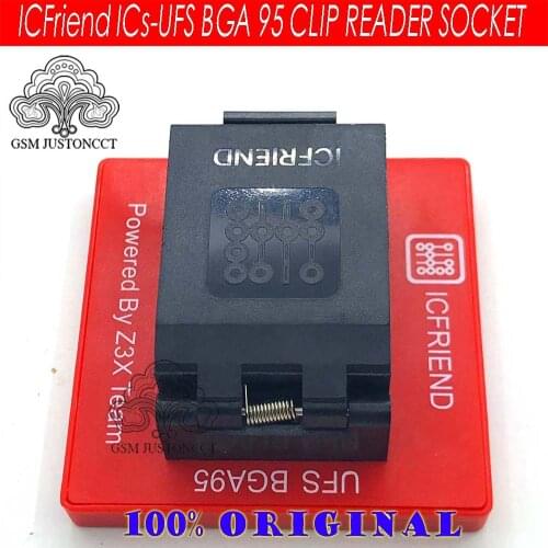 NEW Original UFS adapters socket ICFriend ICs-UFS Bga 95 work for easy-jtag plus box