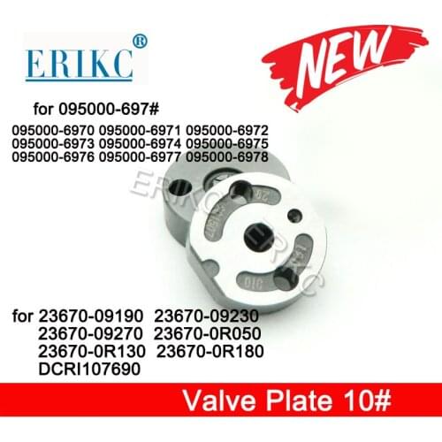 23670-09190 23670-09230 High Pressure Injection Valve Plate 10# for Injector 095000-6970 23670-09270 23670-0R050