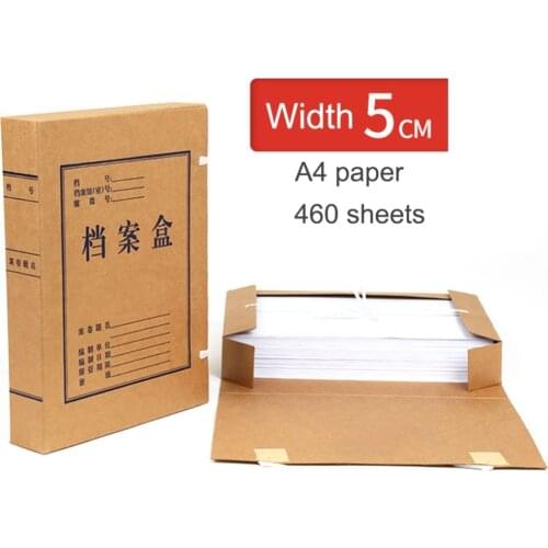 Portable A4 Document File Box Storage Bag Files Folder Lightweight Business Organizer File Box