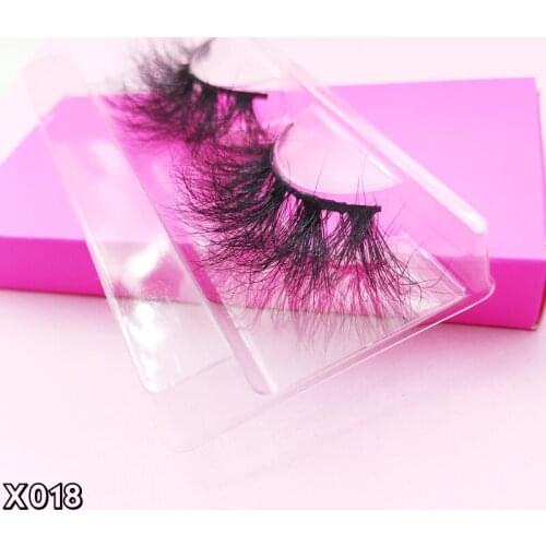 Lashes mink 25mm wholesale 25 mm mink eyelashes fluffy fake lash women beauty custom packaging pestañas postizas dropshipping