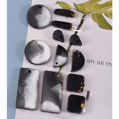 Earrings Dangler DIY Silicone Molds For Resin Pendant Crafts Jewelry Making Tools Crystal Epoxy Resin Molds