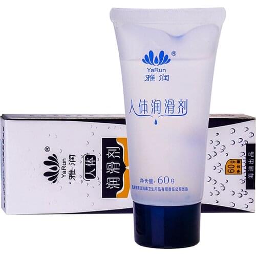 YaRun Water Based Anal Sex Lubricant 60g Sex Lube Vagina Lubrication Massage Oil For Sex Toys Adult Sex Product