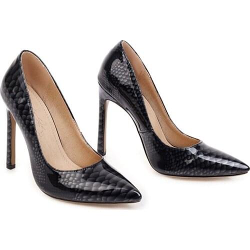 Big SizePointed stiletto shoes ladies high heels women shoes woman pumps