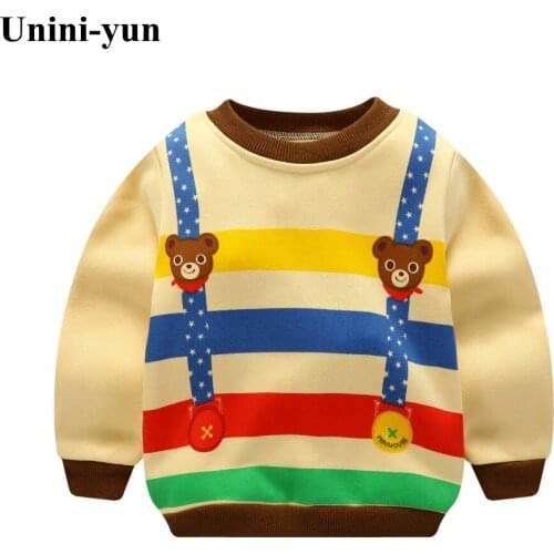 2017 Spring Boys Girls Sweatshirts for 12M-6Years Baby Children Clothes Cotton Casual Boys Girls Sweatshirts Hoodies Tops