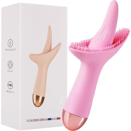10-Speed Vibrating Mode Heating Tongue Vaginal Adult Masturbation Massage Pussy Clitoral Stimulation Sex Toys for Women Products