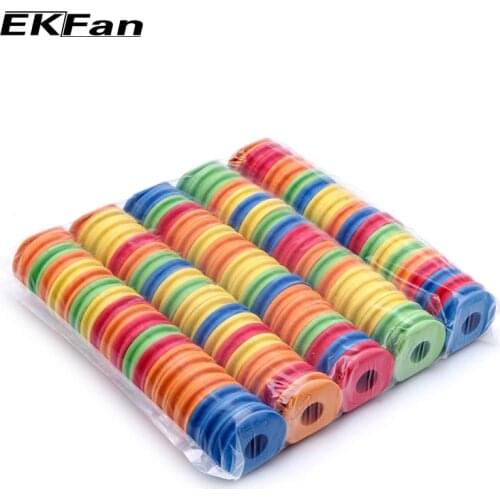 100pcs Winding Board Fishing Line Tackle Accessories Foam Board Trace Wire Swivel Tackle Fishing Box Tools