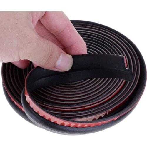 5M Car Door Rubber Seal Strips Z shaped Trim Noise Auto Sealing Strip Rubber Seal For Car Internal Accessories Car Weatherstrip