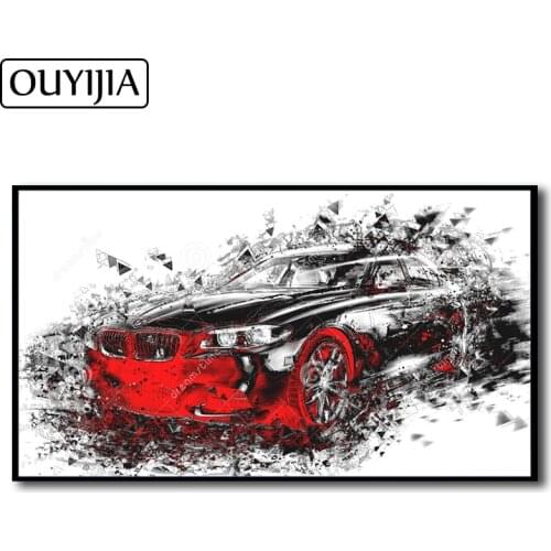 OUYIJIA 5D Diamond Cartoon DIY Painting Diamond Muscle Spouts Car Embroidery Rhinestone Mosaic Cross Stitch HomeDecoration Gift
