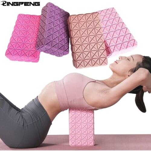 Yoga Block Color Foam Block Brick Pilates Exercise Gym Training Equipment Stretching Auxiliary Body Sculpting Fitness Kit Tool