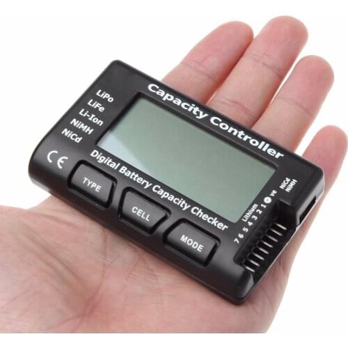 Digital Battery Capacity Checker RC CellMeter 7 For LiPo LiFe Li-ion NiMH Nicd New Dropshipping