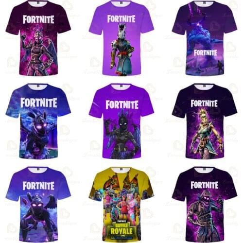 Battle Royale 2021 NEW DESIGN Fortnite Victory T-shirt Kids Tops Girls Boys Clothes Harajuku Tshirt Childs Tshirt Hero