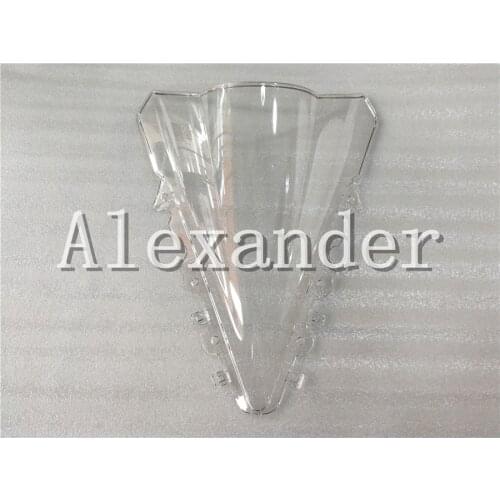 HotSale For Yamaha YZF R15 2013 2014 2015 2016 White Windshield WindScreen Double Bubble yzf r15 R 15 13 14 15 16
