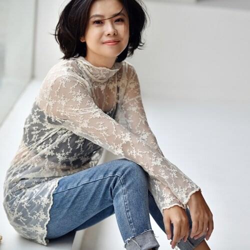 MICOCO Women's Shirts With Embroidery