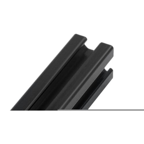 Guide for CNC Part Linear Guide Rail 2020 Aluminum Profile Extrusion 400mm EU European Standard Anodized 3D Printer Black 20