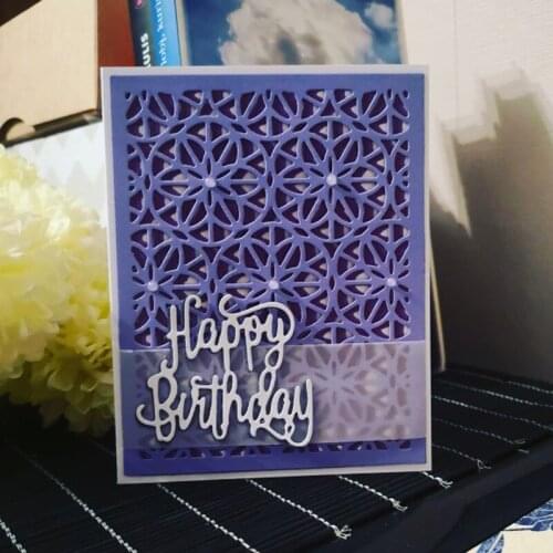 New Metal Cutting Dies Lace Frame New Stencils For DIY Scrapbooking Paper Cards Craft Making Craft Decoration 13.9*10.8 mm