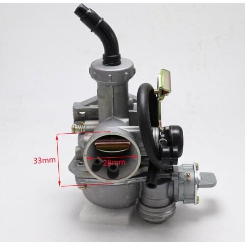 PZ20 20mm Carburetor Cable Chock Carb with Oil switch For 50cc 70cc 90cc 110cc 125cc Dirt Bike